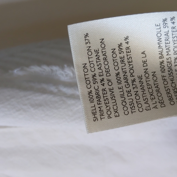 ***SOLD***We The Free Oversized Button Front Shirt White Women's Small - Picture 7 of 8